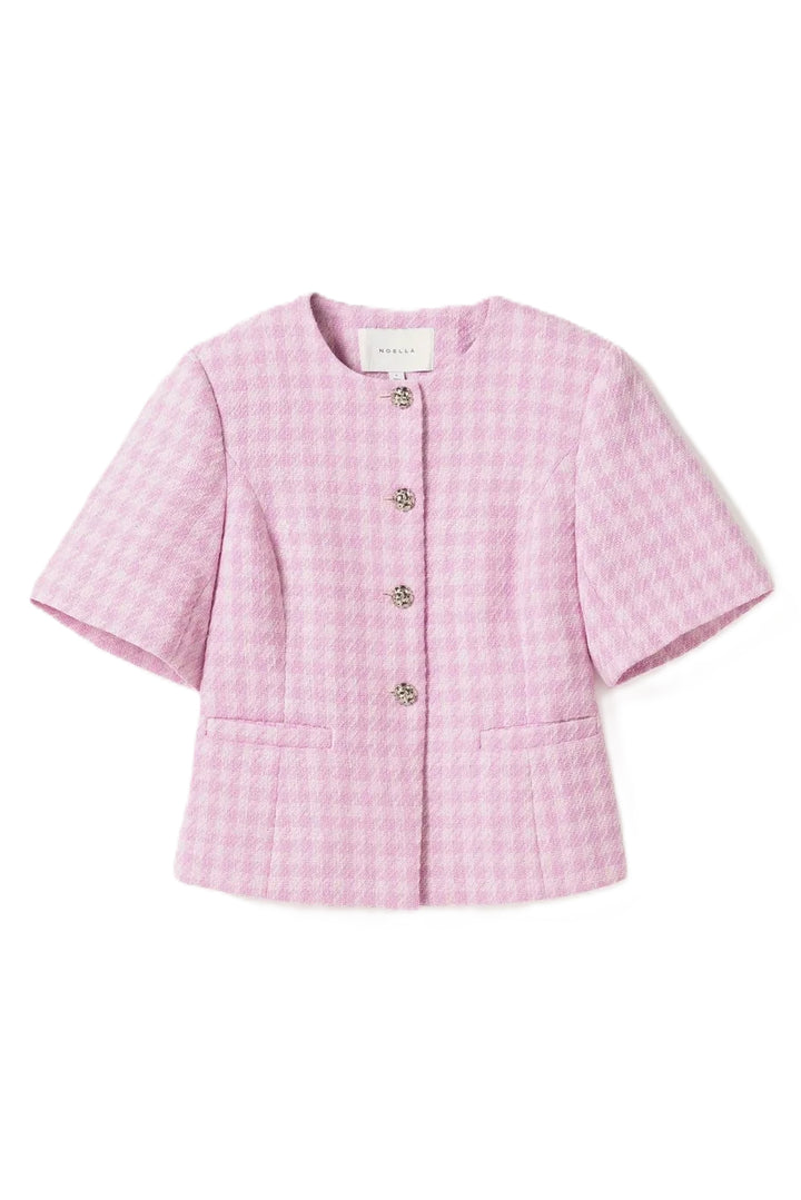 Kasaundra Blazer - Baby Pink