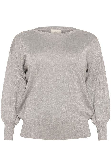 KCregitta Knit Pullover - Grey silver metallic