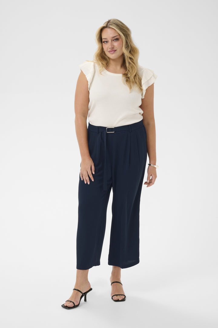 KCilia Cropped Pants - Midnight Marine