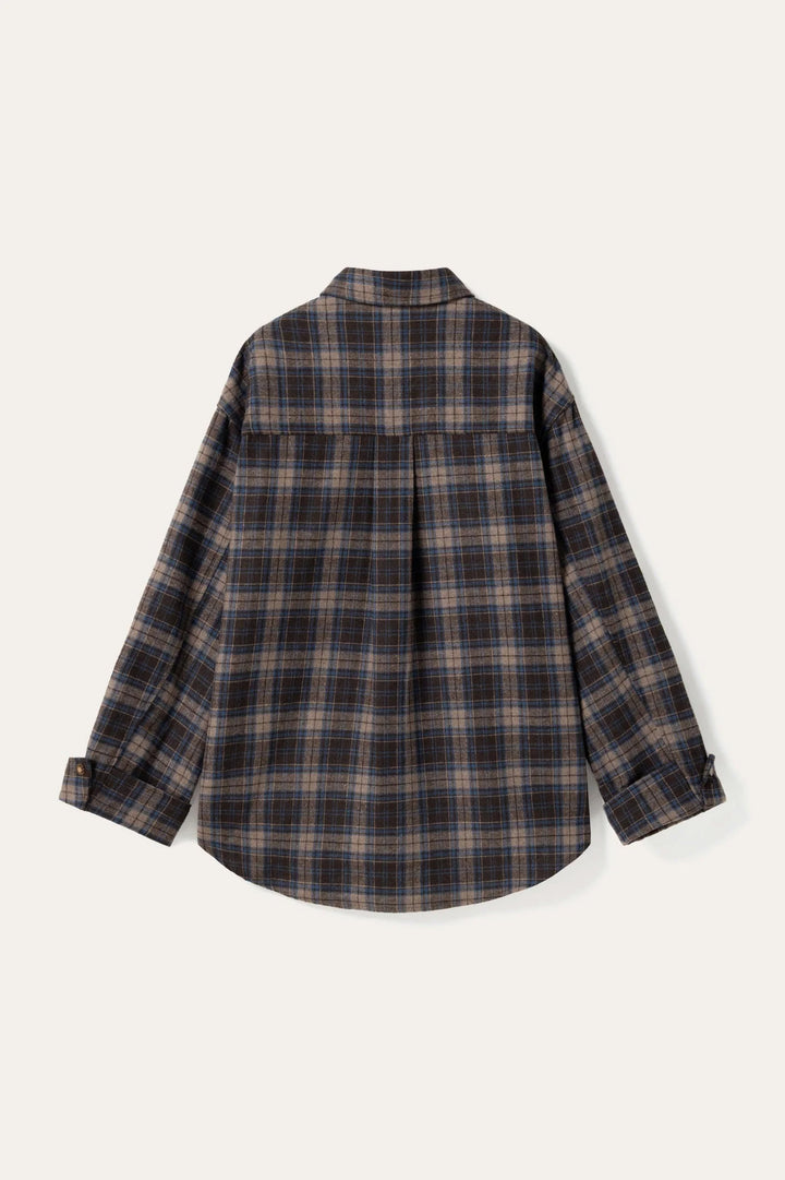 Marlon Shirt - Brown Blue