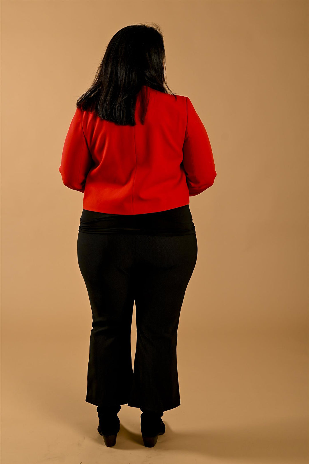 Vola Crop Cocktail Jacket - Flame