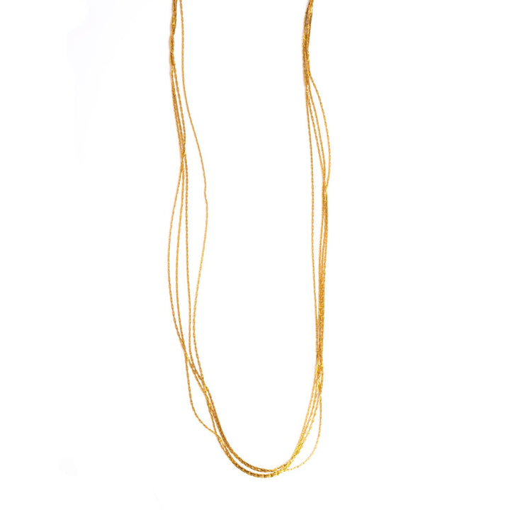 I Know Short Necklace m/Tone Damli - Gold