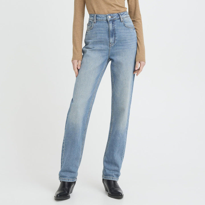BYLOVITA JEANS - Mid Blue Denim