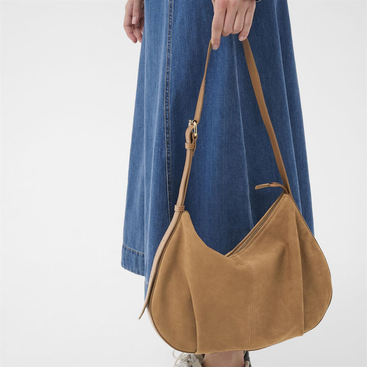 Nevena Leather Bag - Toasted Coconut