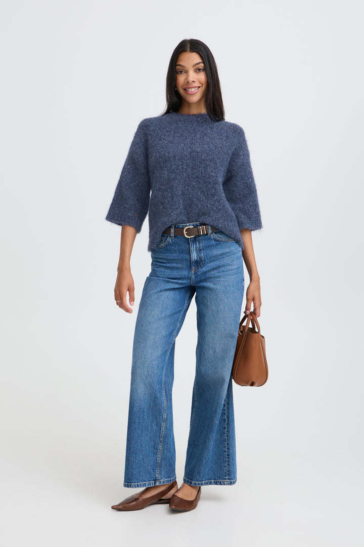 BYNYLA JUMPER - Blue Horizon Melange