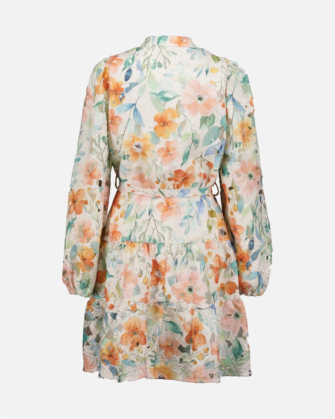 Camisa Tropical Dress - Offwhite