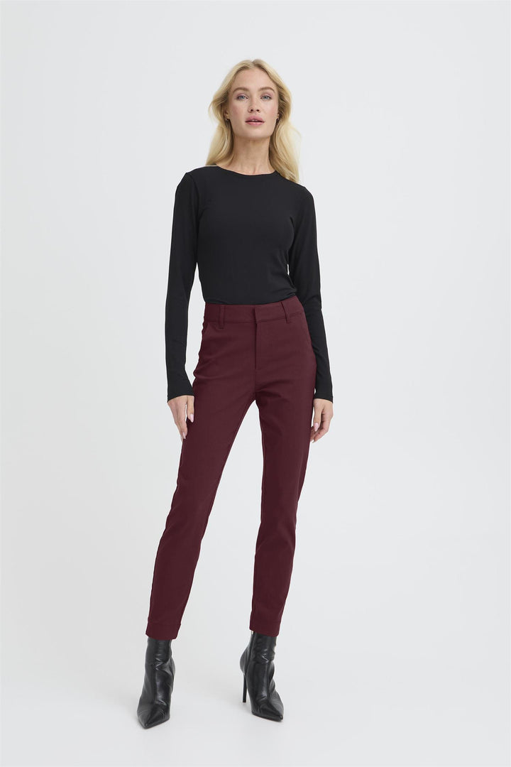 BYDIXI CHINO PANTS - Port royale