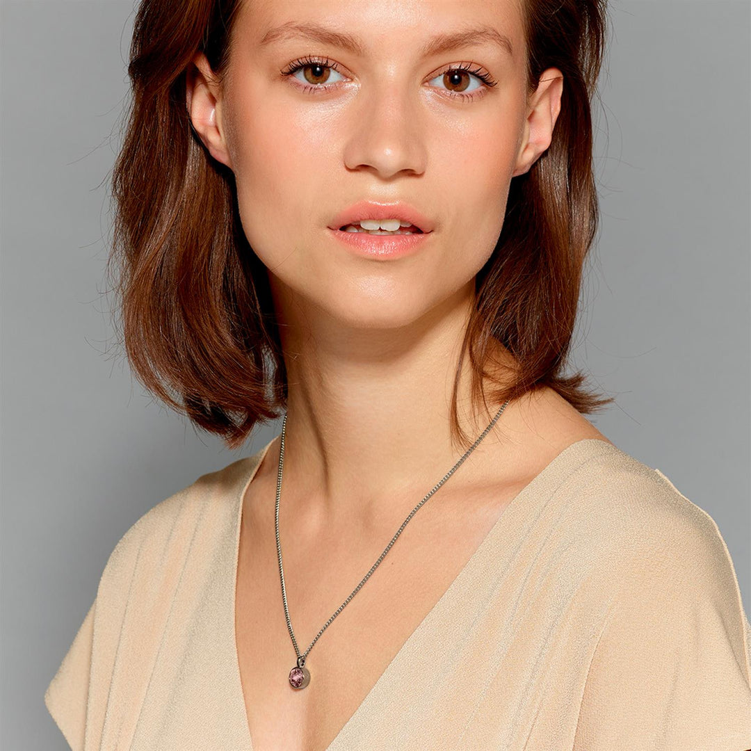 Ette Necklace - SS/Vintage Rose