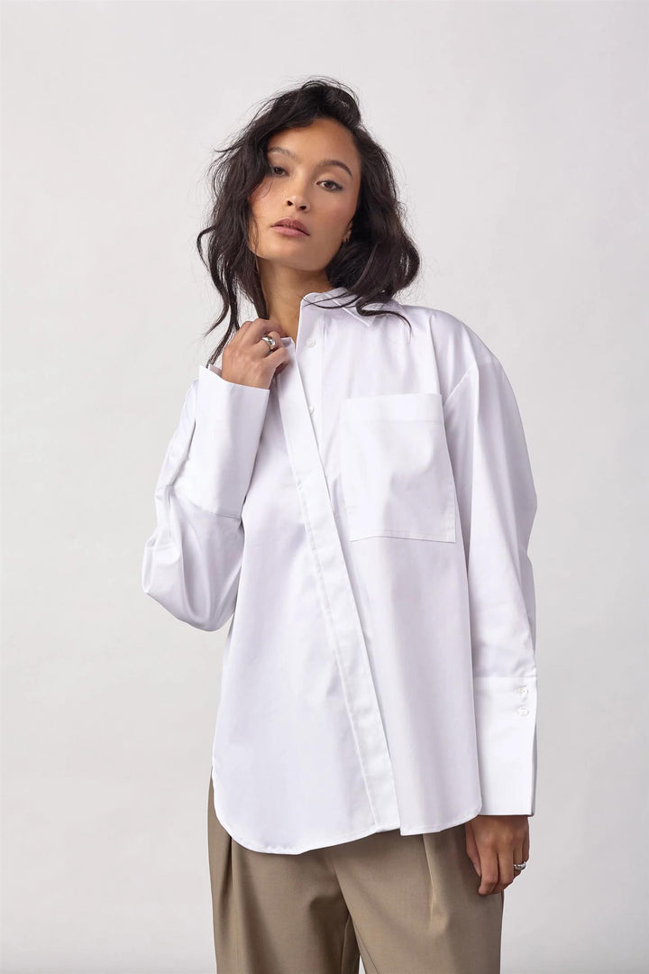 DaliaCC Oversize Shirt - White