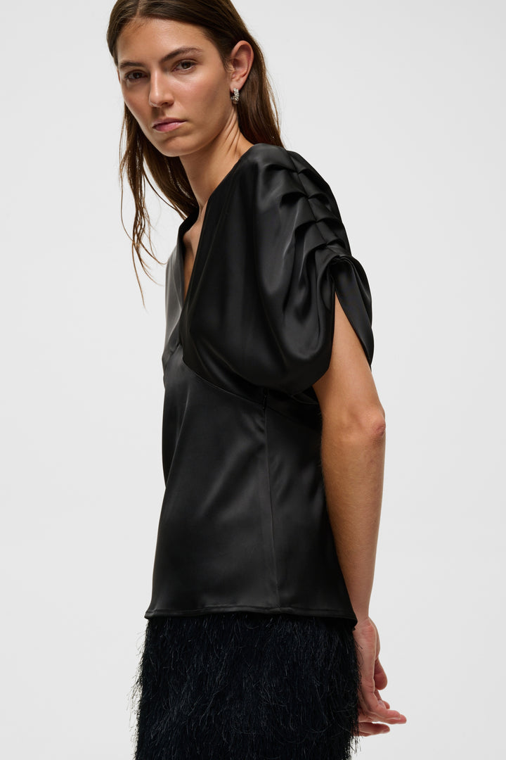 OAKKI TOP - Black