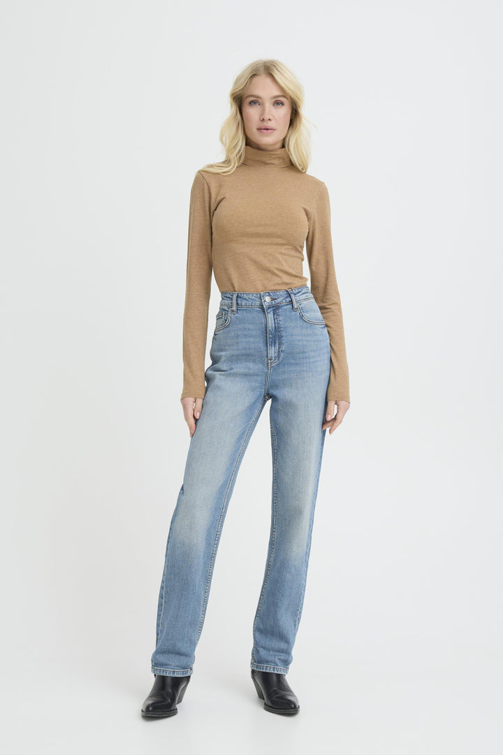 BYLOVITA JEANS - Mid Blue Denim