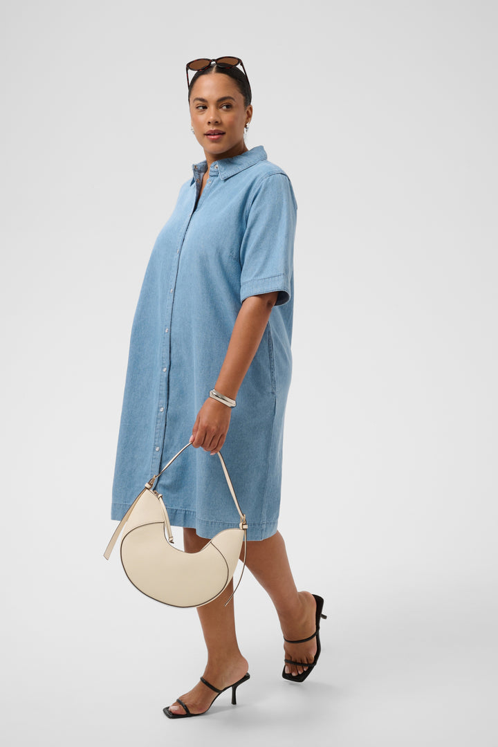 KCjada Dress - Medium Blue Chambray