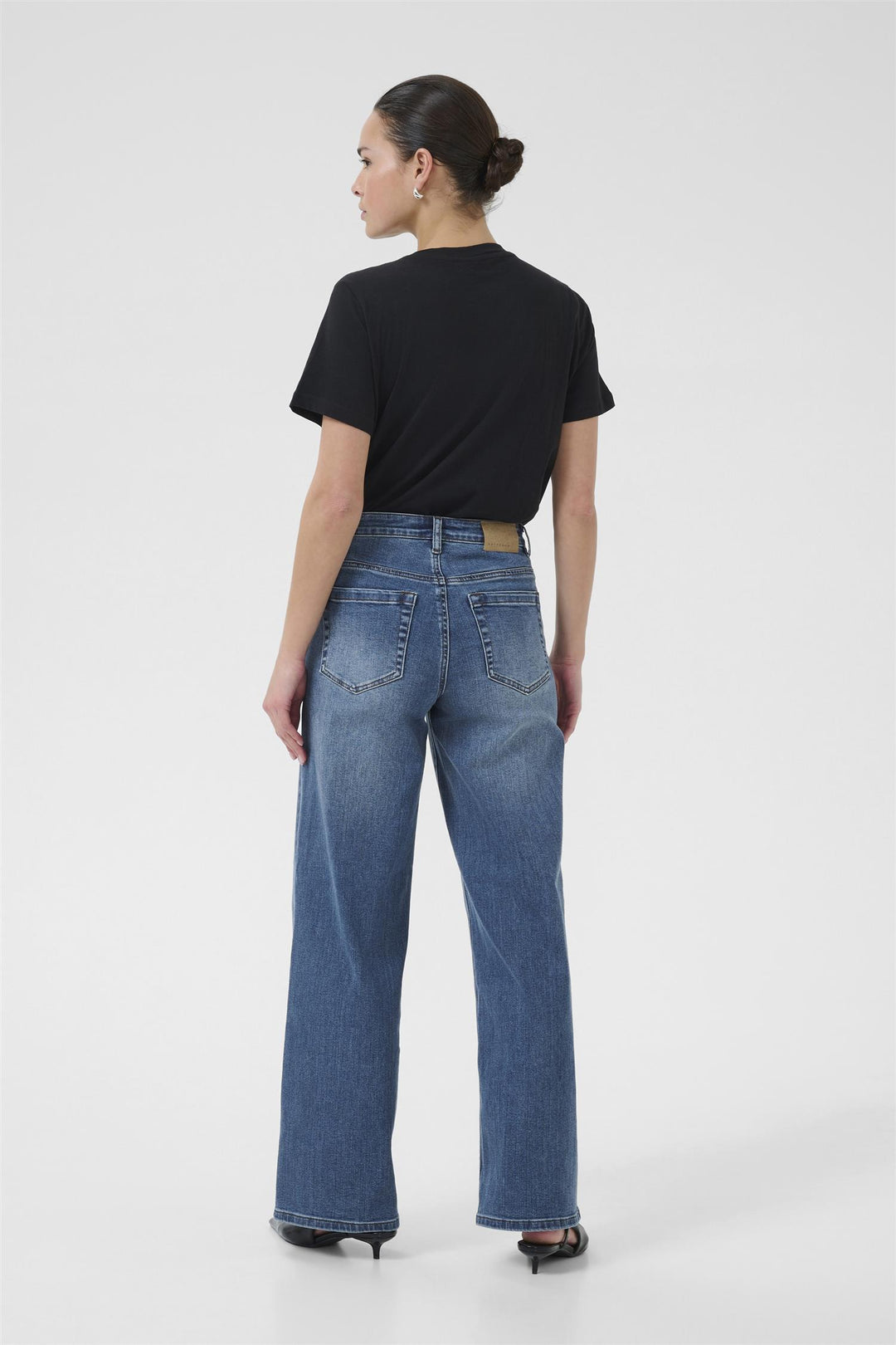 KAbrook HighWaist Reg Fit Jeans - Medium blue denim