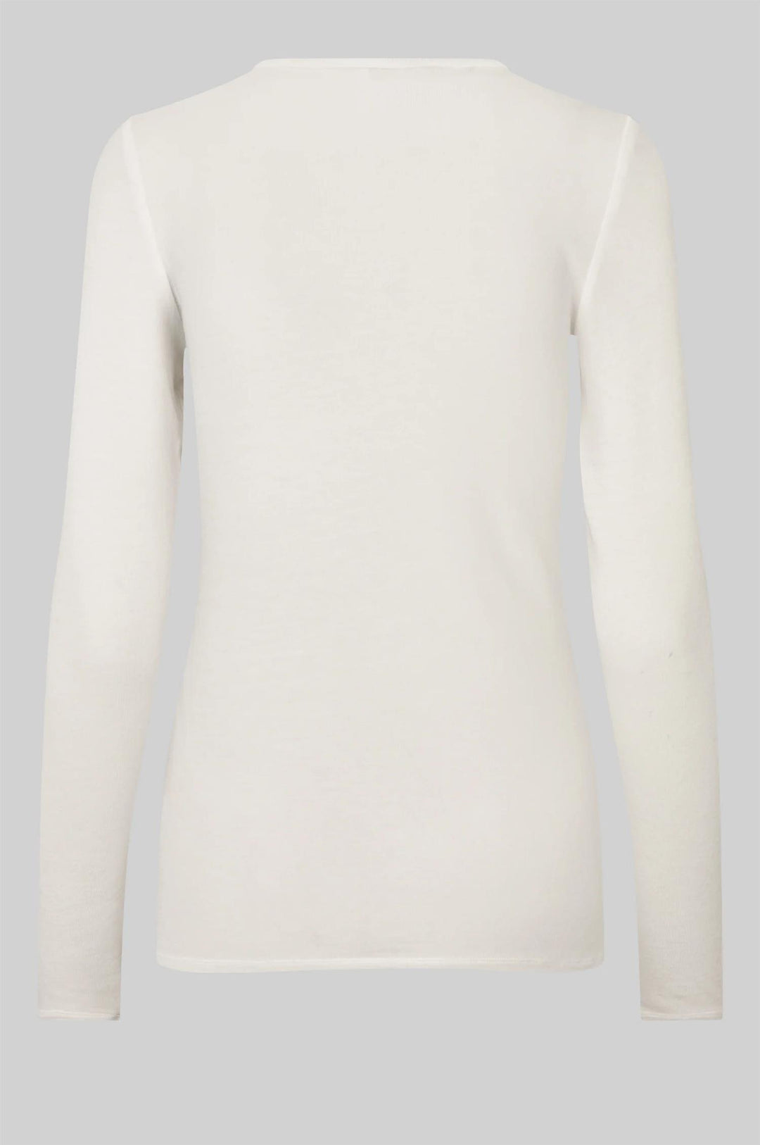 Matima O-Neck Long Sleeve Tee - Off White