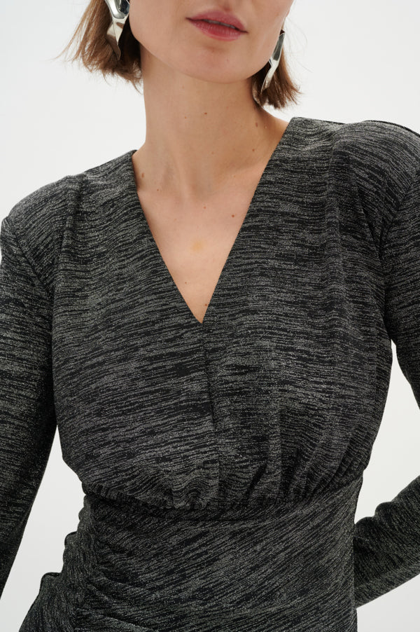 Jafar Dress - Silver Ombre