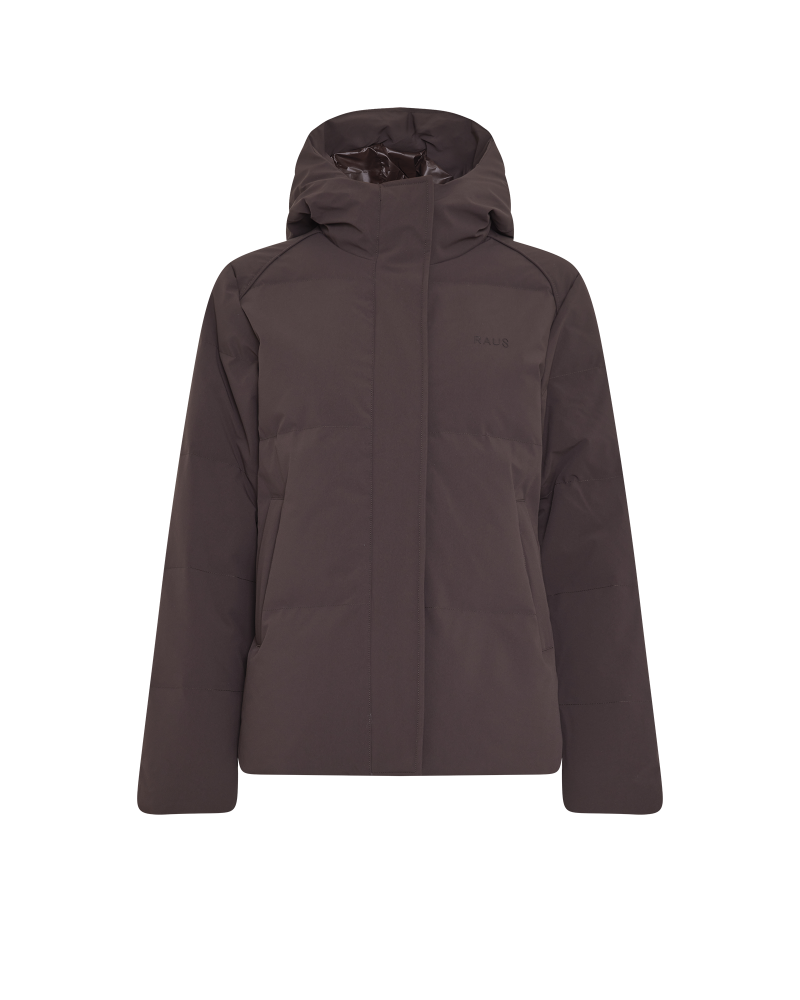 Dagny Down Jacket - Black coffee