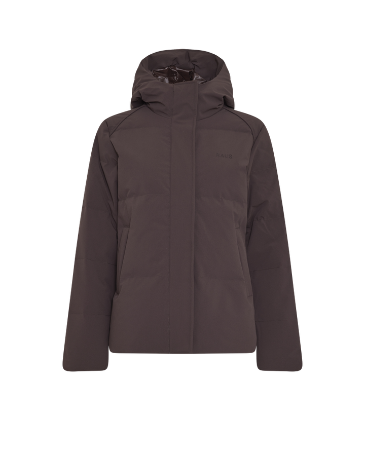 Dagny Down Jacket - Black coffee