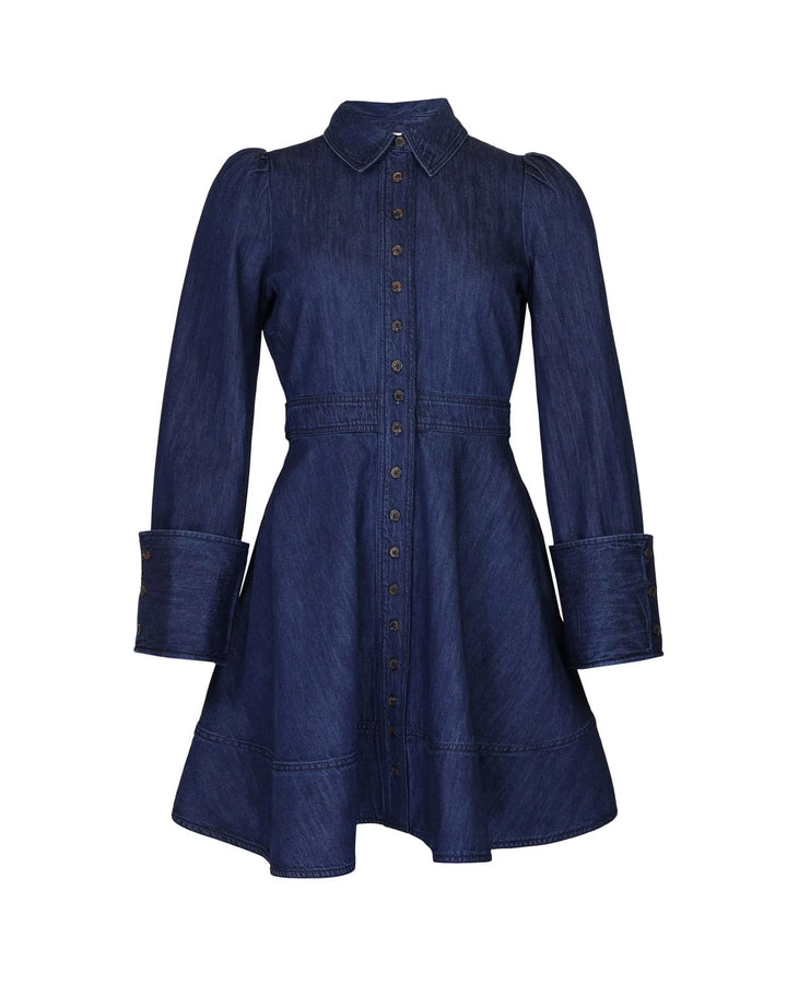 Denim Mini Dress - Denimblue