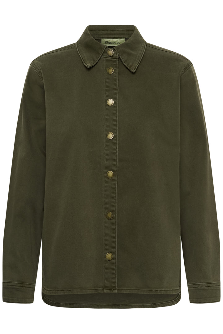 Linn Sofia 149 Shirt - Olive Night