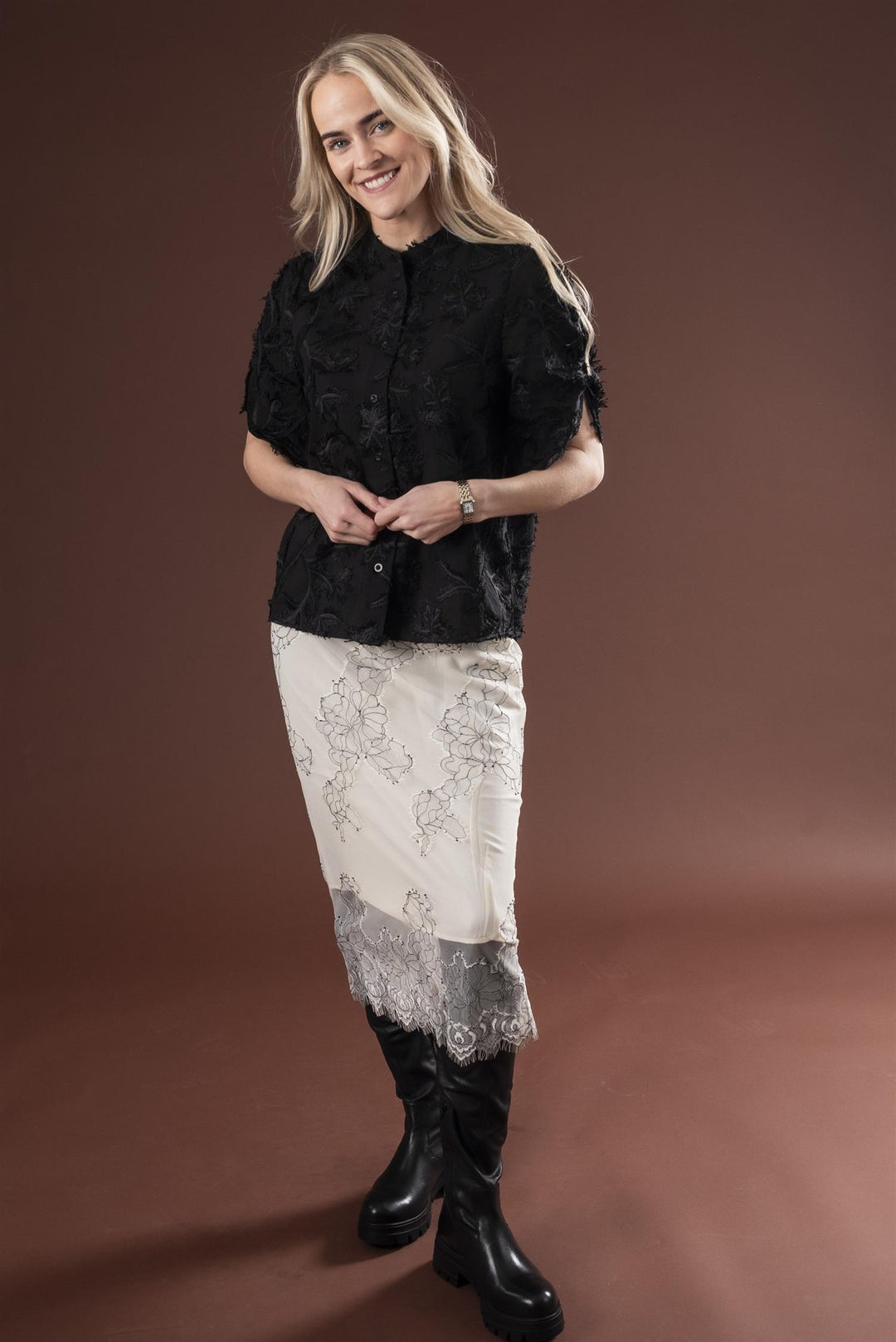 Seena Shirt - Black