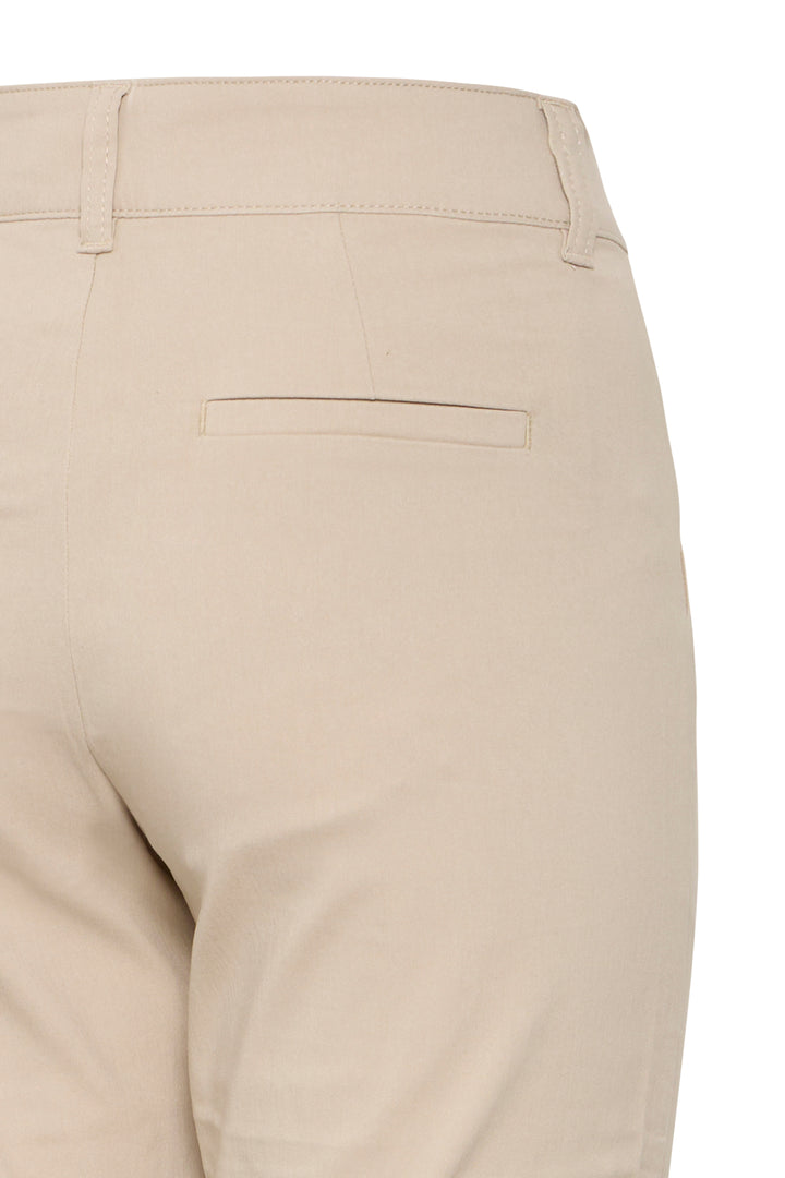 BYDIXI CAPRI PANTS - Humus