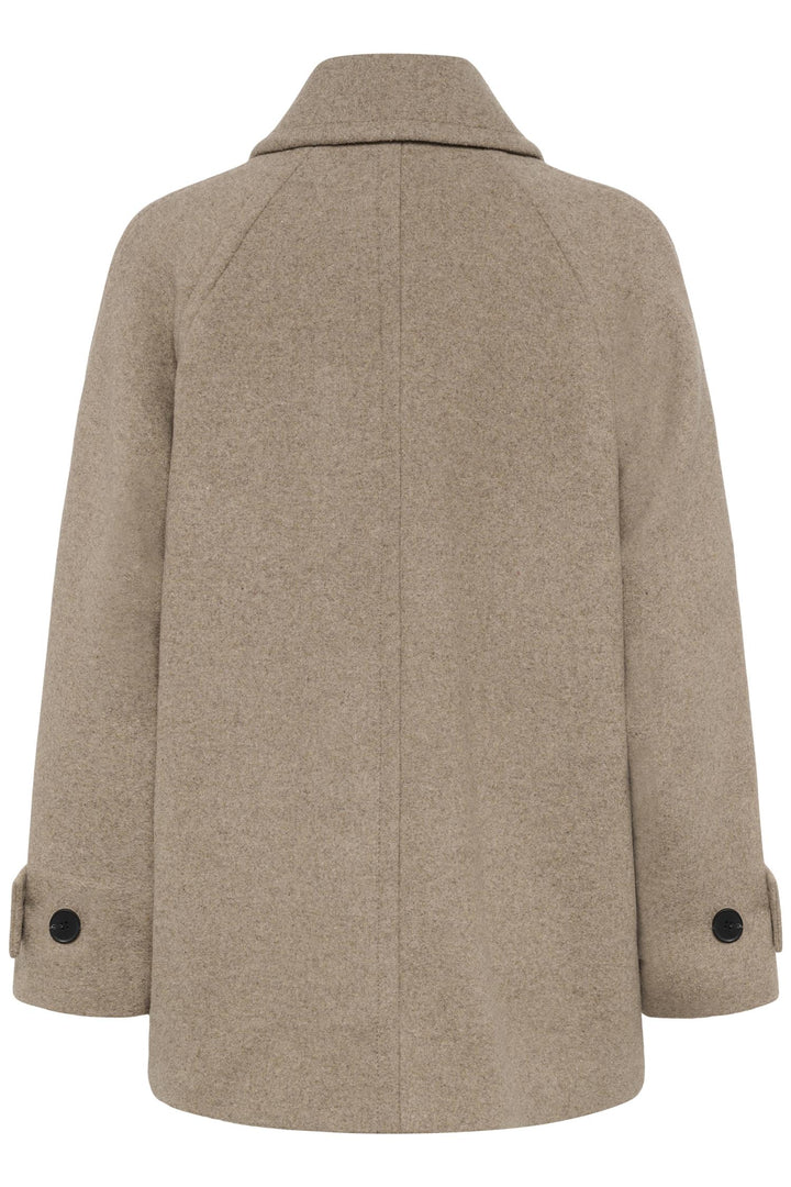 Thora Minona Coat R - Sandy Grey Melange