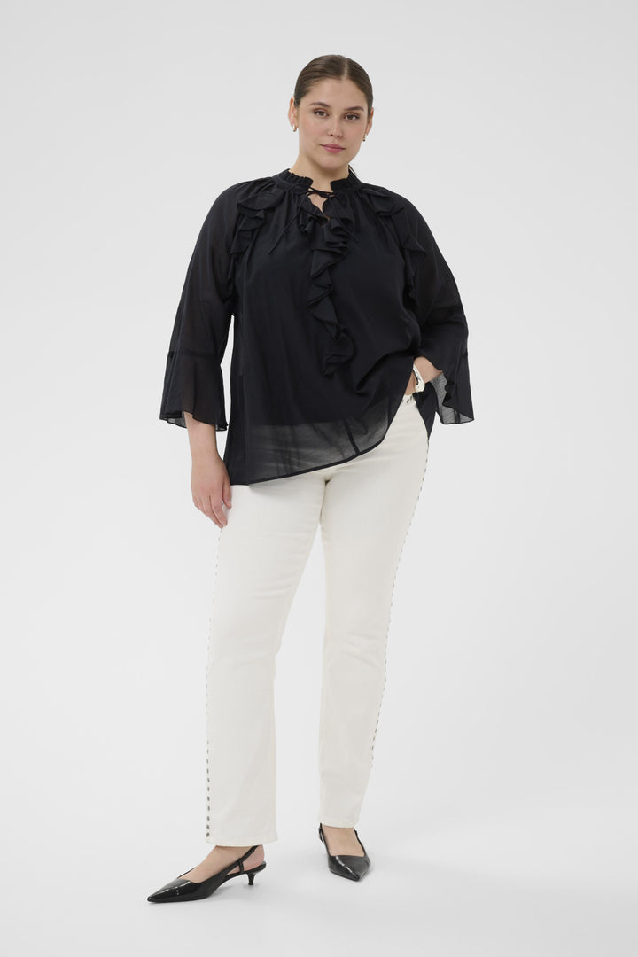 KCflori Blouse - Black