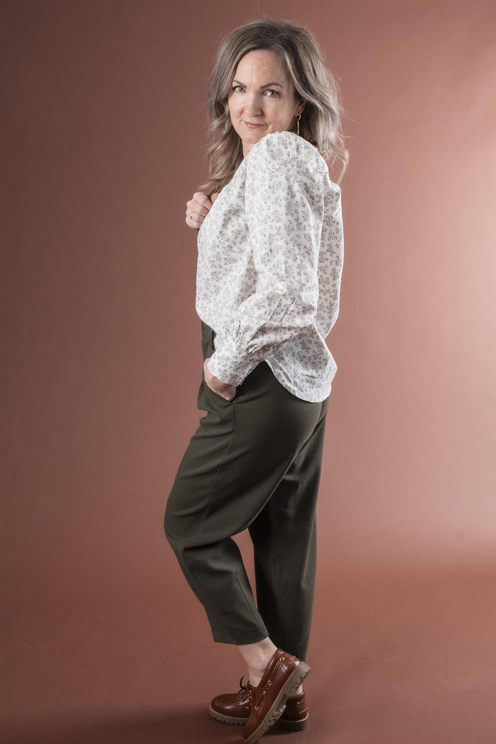 KAmerle 7/8 Pants Suiting - Forest Night