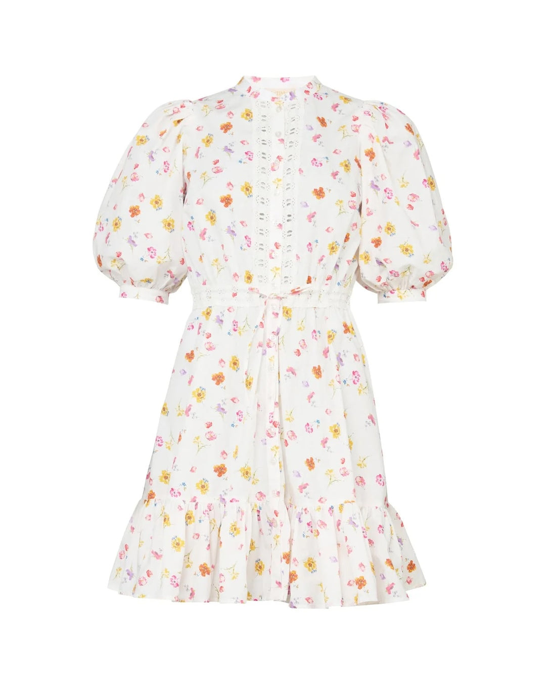 Poplin Mini Dress - Morning Bloom