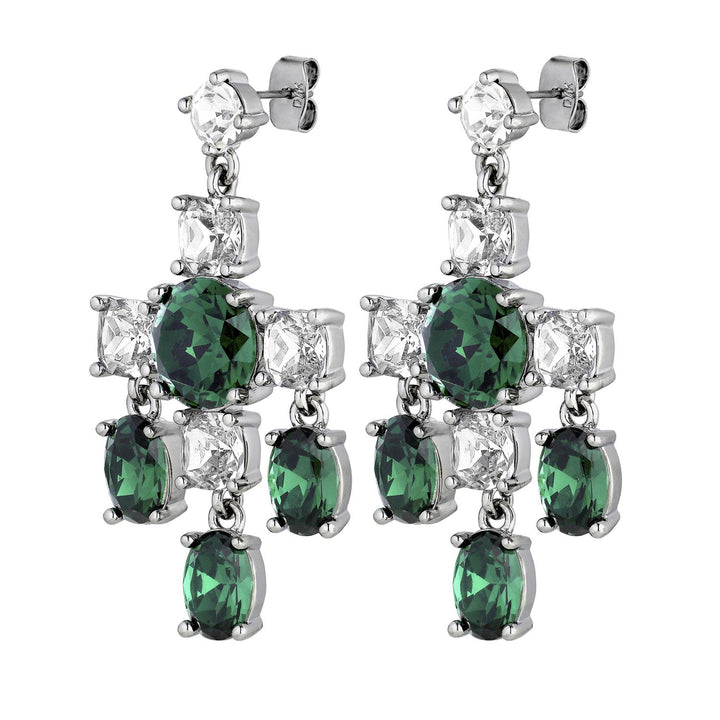 Leonora Earring - SS/Emerald Green