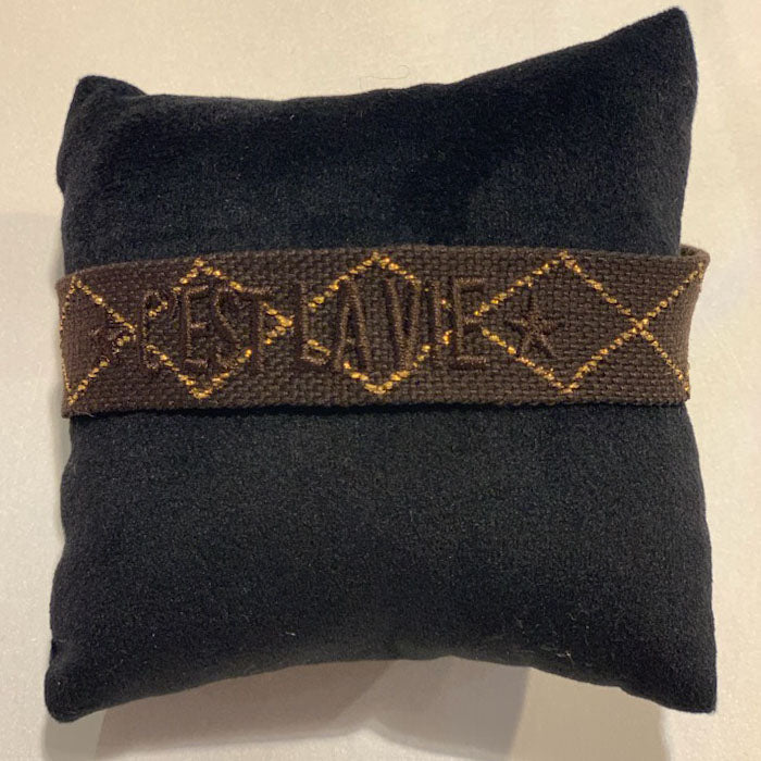 Woven Friendship Bracelet / "C&