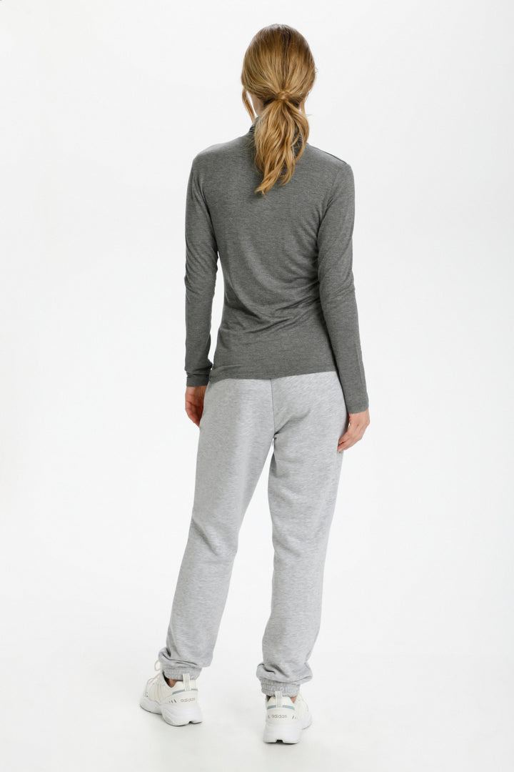 Yoko Rollneck _ Dark Grey Melange